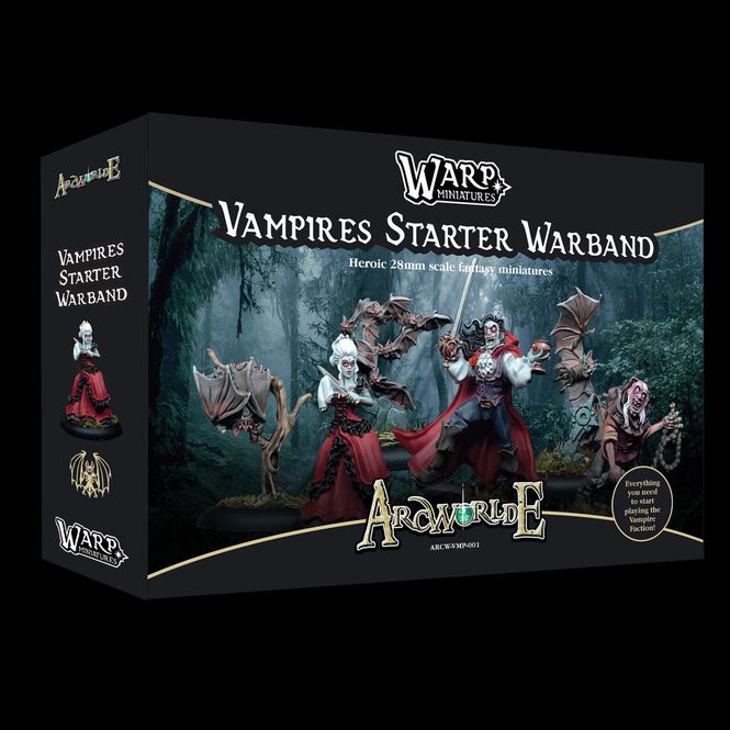 Hovedbilde ArcWorlde Vampires Starter Warband Box (Metal)