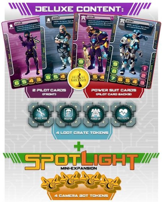 Hovedbilde Tiny Epic Mechs Kickstarter Deluxe Promo Pack