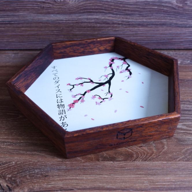 Hovedbilde Kanji Wooden Dice Tray