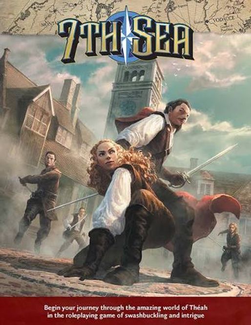 Hovedbilde 7th Sea 2n. Edition Core Rulebook