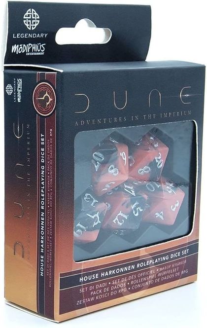 Hovedbilde Dune RPG Harkonnen Dice Set