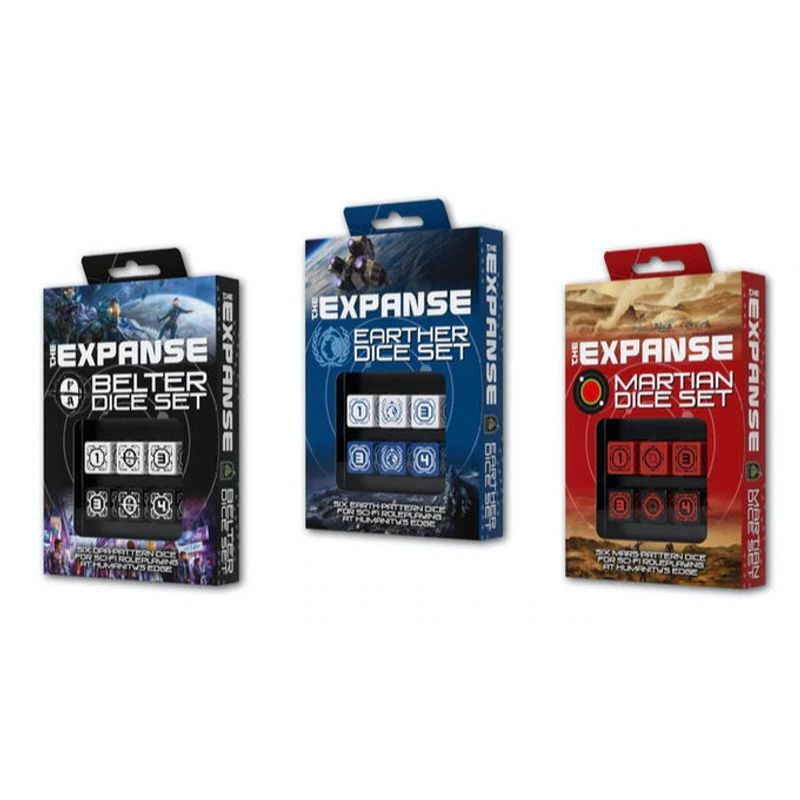 The Expanse RPG Martian Dice Set Reprint