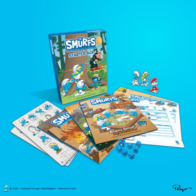 Hovedbilde The Smurfs Roleplaying Game Starter Box