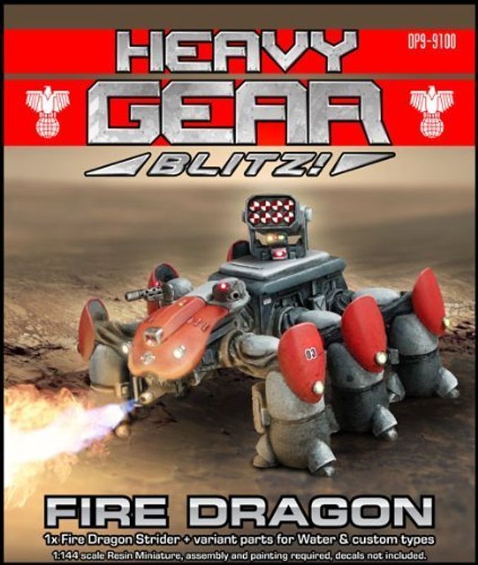 Heavy Gear Blitz Southern Dragon Strider