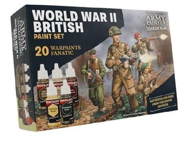 Hovedbilde Army Painter  Historical: WWII British Paint Set