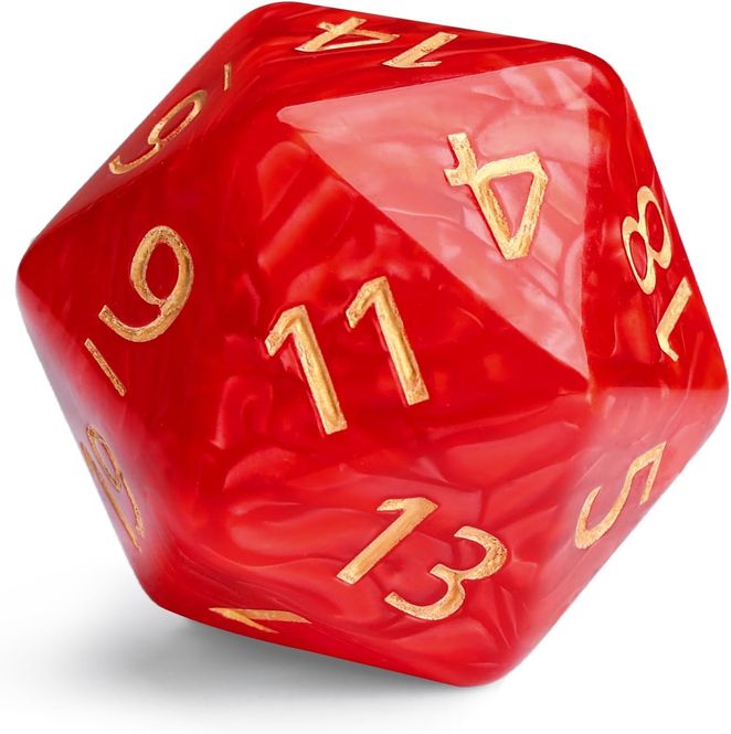 Hovedbilde 55mm Titan D20 Red Pearl