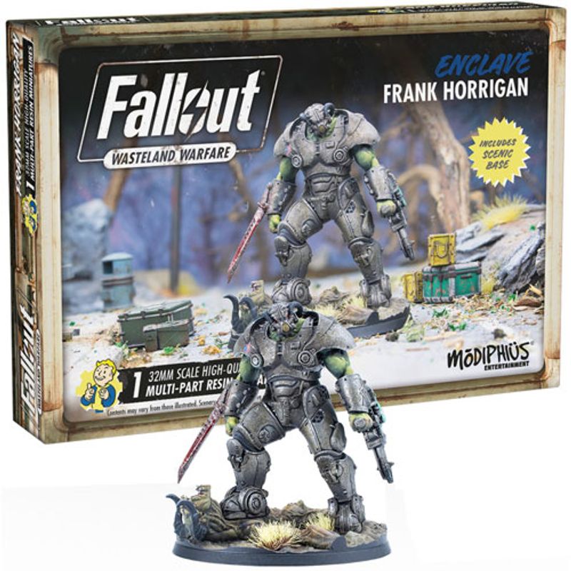 Fallout Wasteland Warfare Enclave Frank Horrigan