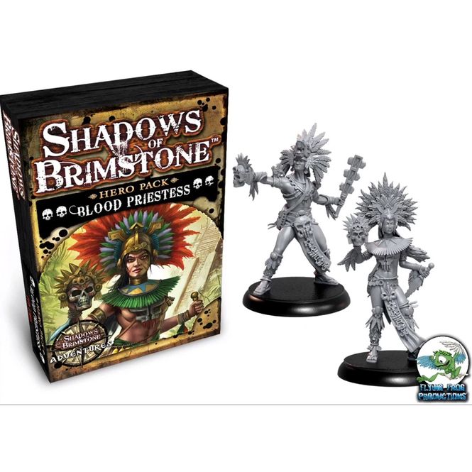Hovedbilde Shadows of Brimstone Hero Pack Aztec Blood ...