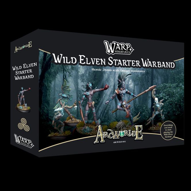 Hovedbilde ArcWorlde Wild Elven Starter Warband Box (Metal)