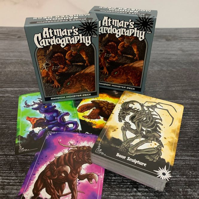 Hovedbilde Atmars Cardography Deck 06: Random Monsters