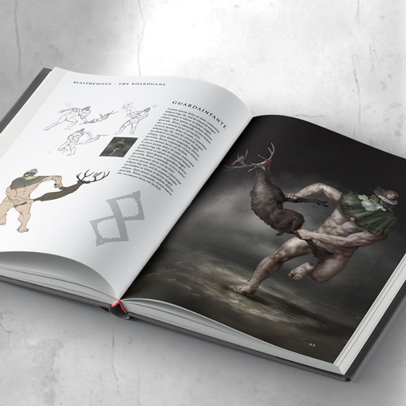 Blasphemous Artbook