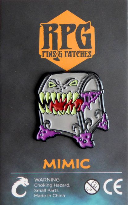 Hovedbilde RPG Pins: Mimic - Gray Enamel Pin