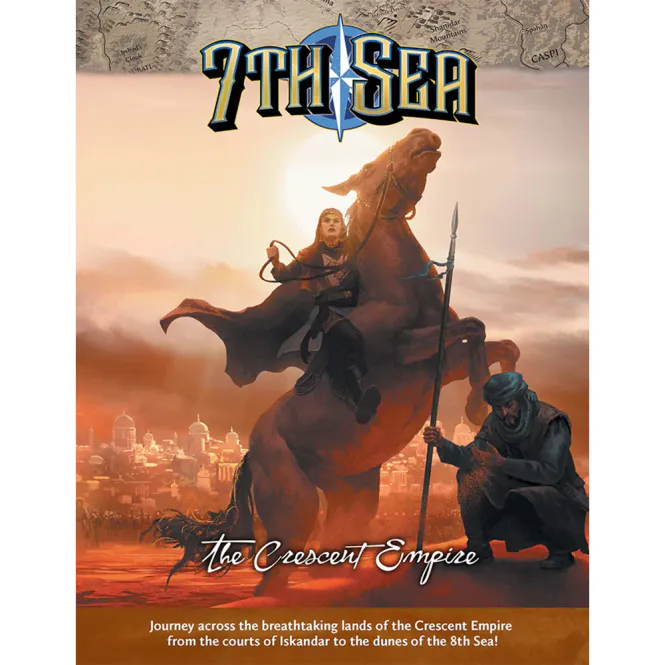 Hovedbilde 7th Sea The Crescent Empire
