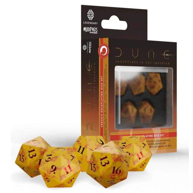Hovedbilde Dune RPG Arrakis Dice Set