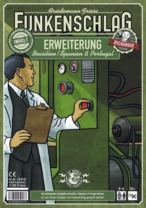 Hovedbilde Funkenschlag Erw. 5 Brasilien/Spanien & Portugal ...