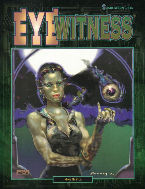 Hovedbilde Shadowrun: Eyewitness (1E,2E)