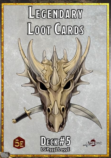Hovedbilde Legendary Loot Cards: Deck #5 (5E)