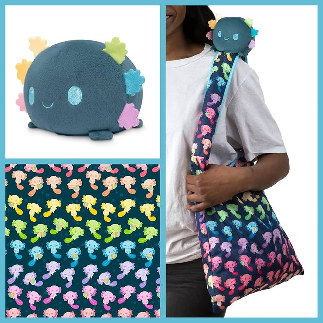 Hovedbilde Plushie Tote Bag Blue Axolotl