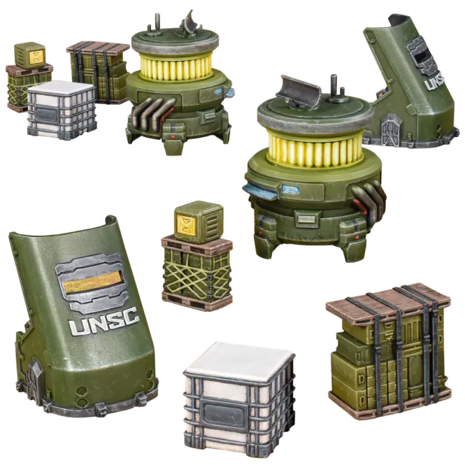 Hovedbilde Halo Flashpoint UNSC Scenery Set