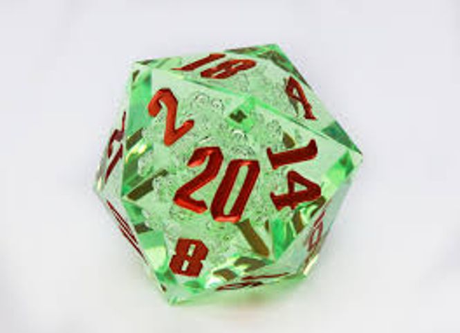 Hovedbilde 55mm Titan D20 Sharp Edge Green Bubbles