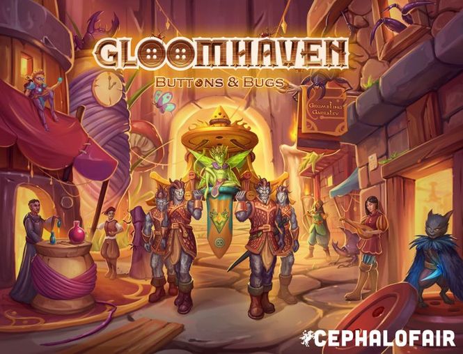 Hovedbilde Gloomhaven Buttons & Rugs