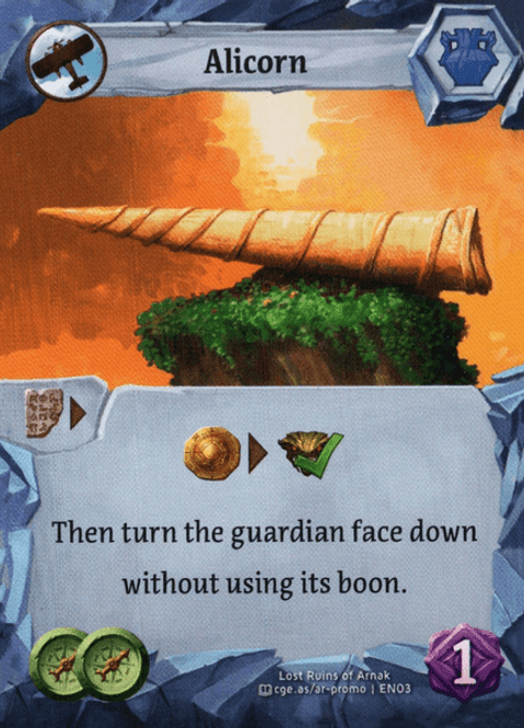 Hovedbilde Lost Ruins of Arnak Alicorn Promo Card