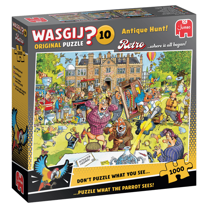 Hovedbilde Wasgij Retro Orginal 10:Antiquittenjagd (1000 ...