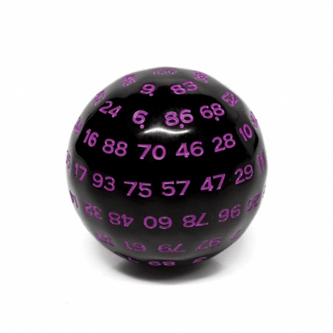 Hovedbilde 45mm D100 Black Opaque with Purple