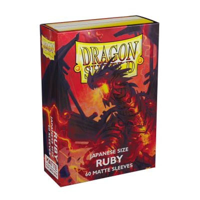 Dragon Shield: Japanese Matte  Ruby (60)