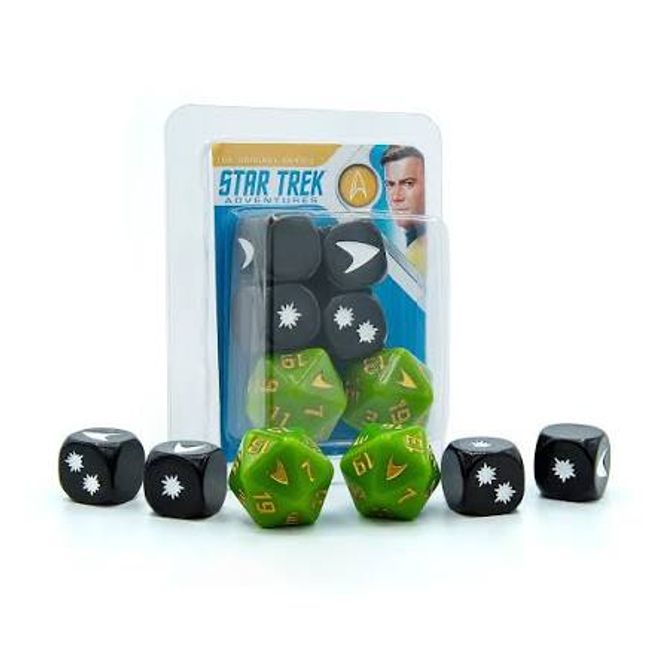 Hovedbilde Star Trek Adventures Kirks Tunic Dice Blister