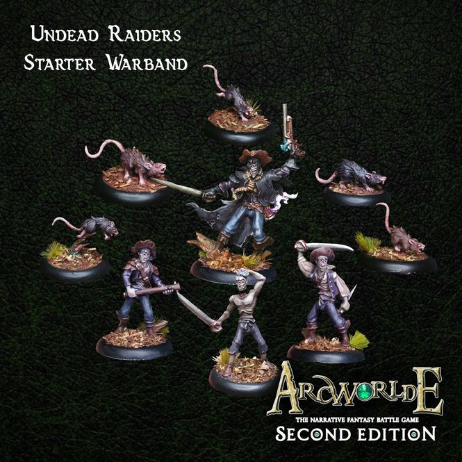 Hovedbilde ArcWorlde Undead Raiders Starter Warband Box ...